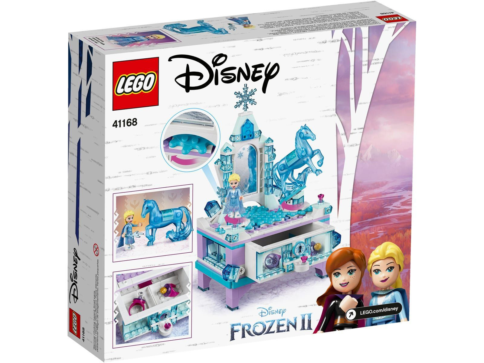 LEGO Disney 41168 Szkatułka na biżuterię Elsy