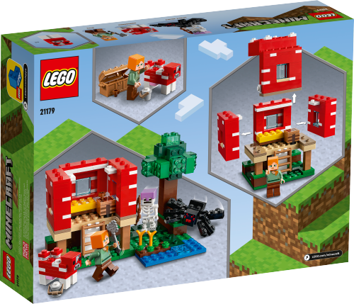 LEGO MINECRAFT Dom w grzybie 21179