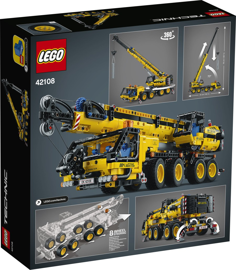 LEGO TECHNIC  Żuraw samochodowy 42108