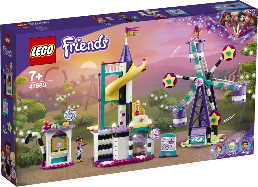 LEGO FRIENDS  Magiczny diabelski młyn i zjeżdżalnia 41689