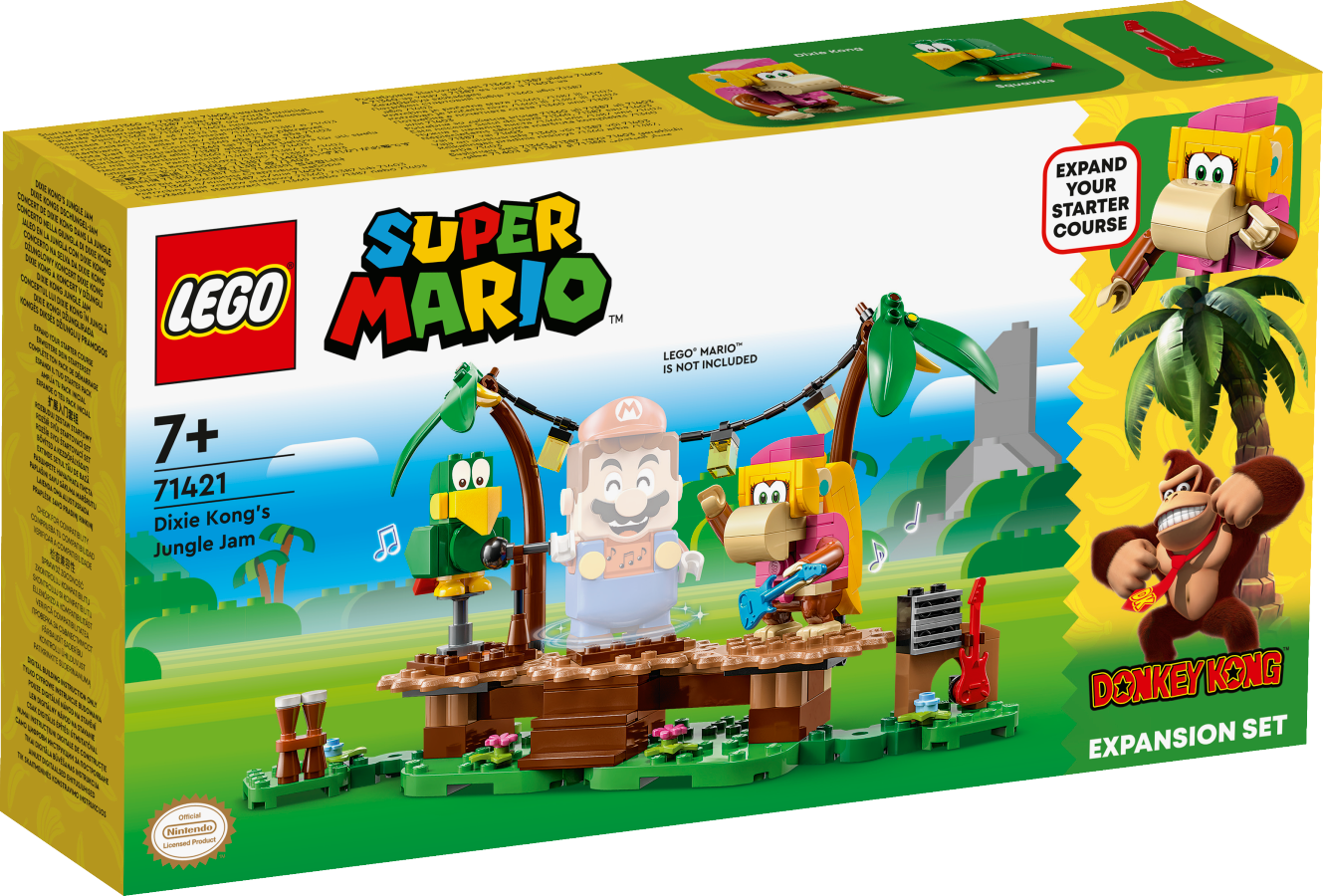 LEGO MARIO Dżunglowy koncert Dixie Kong — zestaw rozszerzający 71421