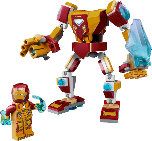 LEGO SEPER HEROES Mechaniczna zbroja Iron Mana 76203