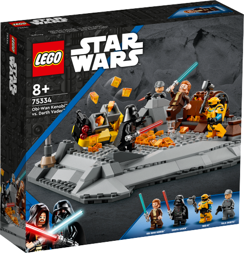 LEGO STAR WARS Obi-Wan Kenobi™ kontra Darth Vader™ 75334