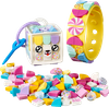 LEGO DOTS Cukierkowa kicia — bransoletka i zawieszka na torbę 41944