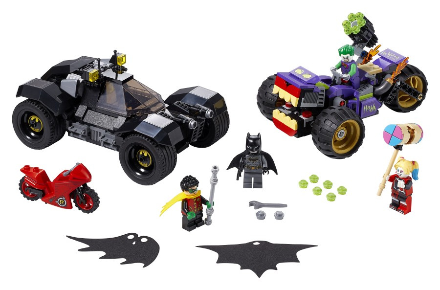LEGO SUPER HEROES  Trójkołowy motocykl Jokera 76159