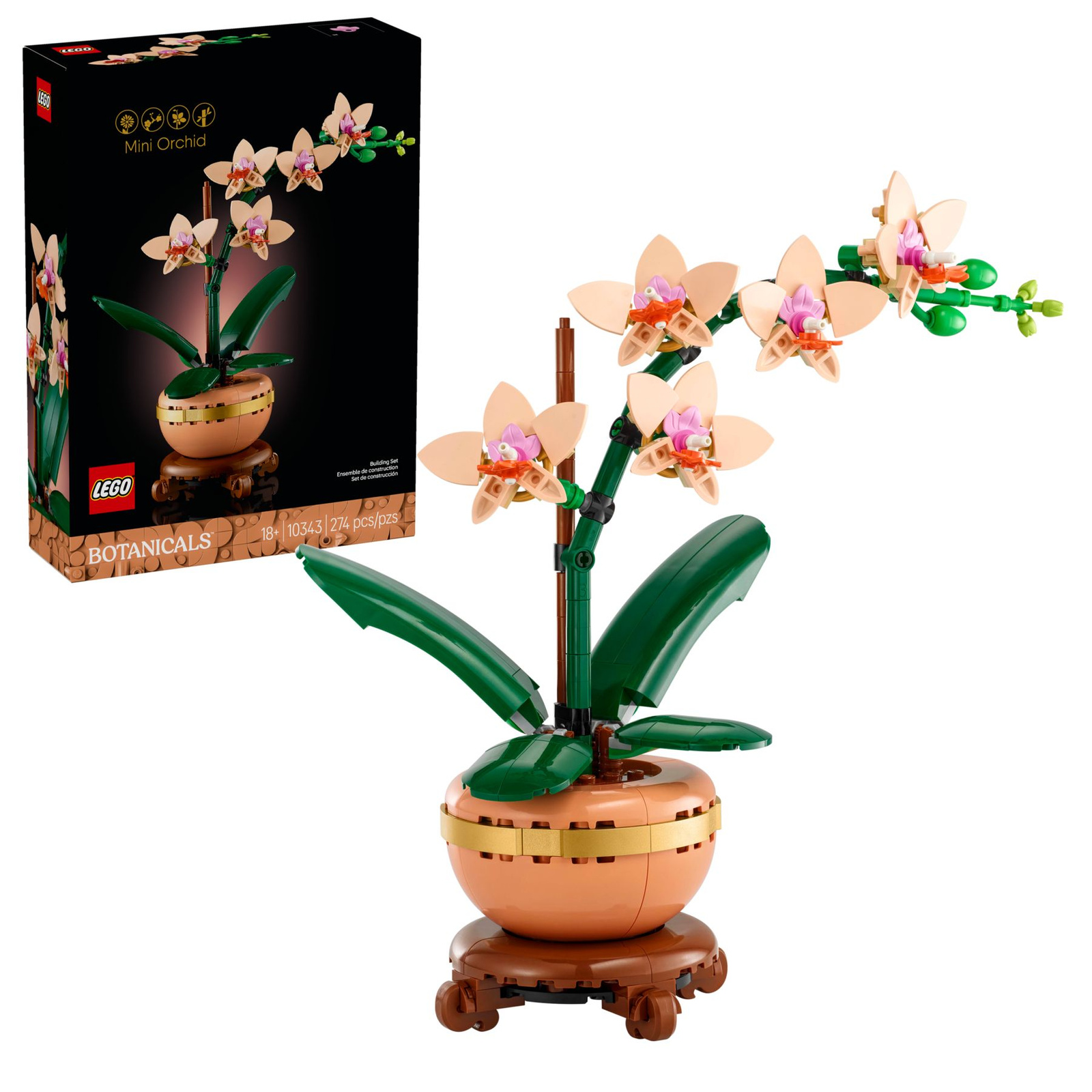 Lego Botanicals 10343 Mała orchidea