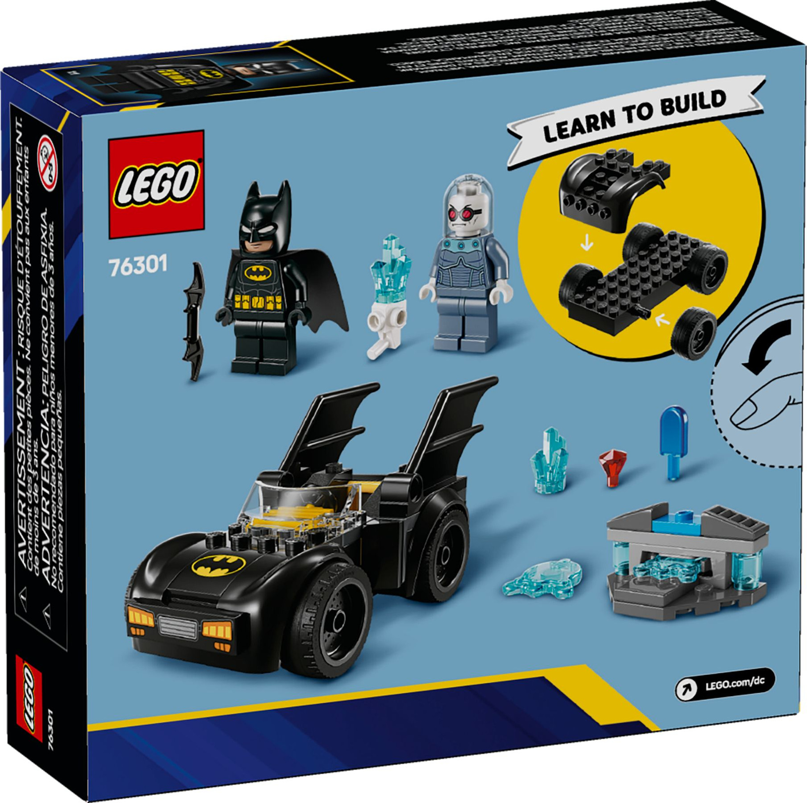 Lego Super Heroes 76301 Batman i Batmobil kontra Mr. Freeze