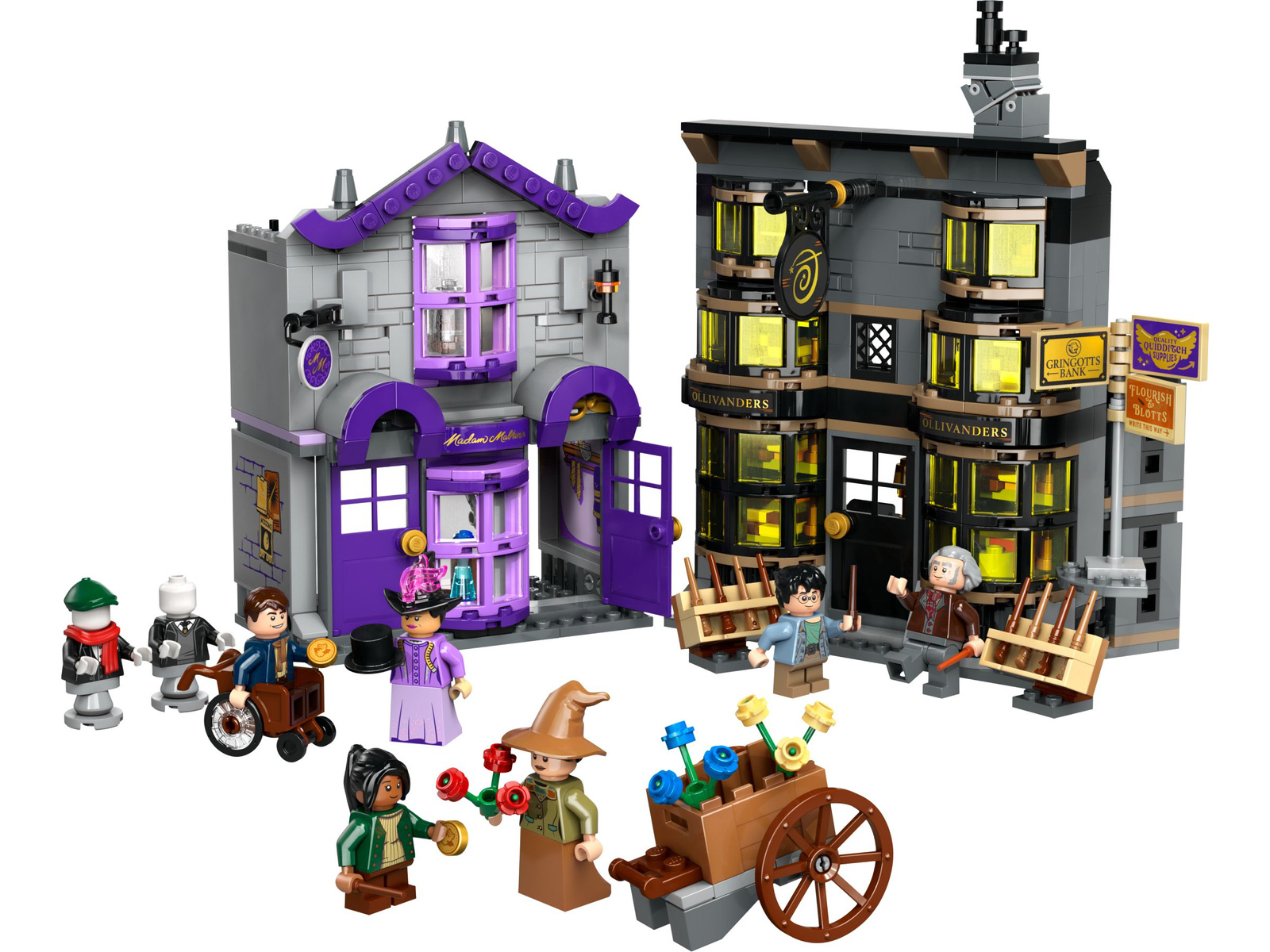 Lego Harry Potter 76439 Sklepy Ollivandera i Madame Malkin