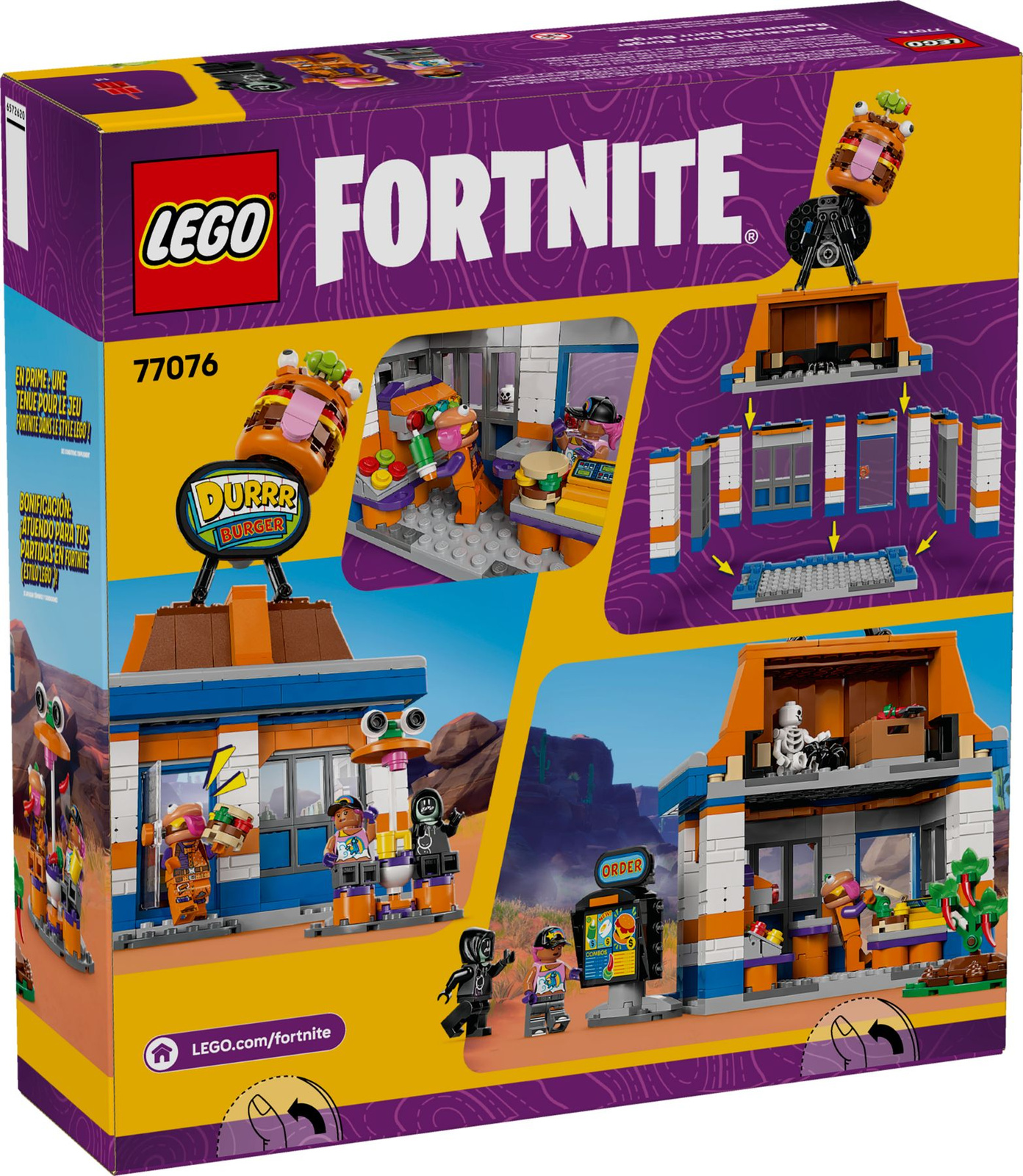 Lego Fortnite 77076 Restaurcja Durr Burgerownia