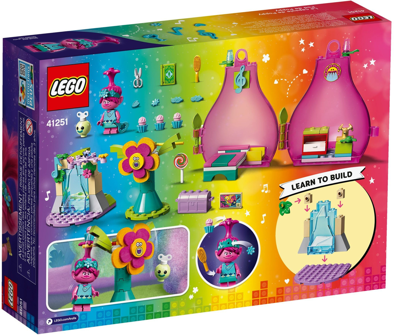 LEGO TROLLS  Owocowy domek Poppy 41251