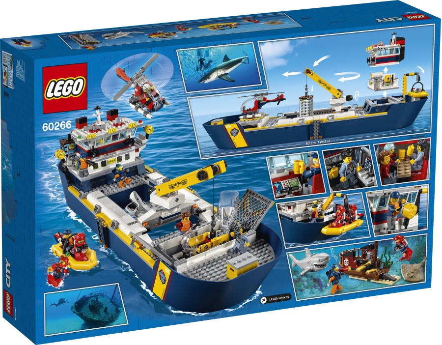 LEGO CITY  Statek badaczy oceanu 60266