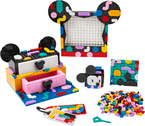 LEGO DOTS Myszka Miki i Myszka Minnie — zestaw szkolny 41964