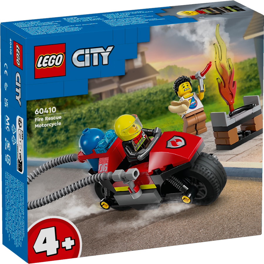 LEGO CITY Strażacki motocykl ratunkowy 60410