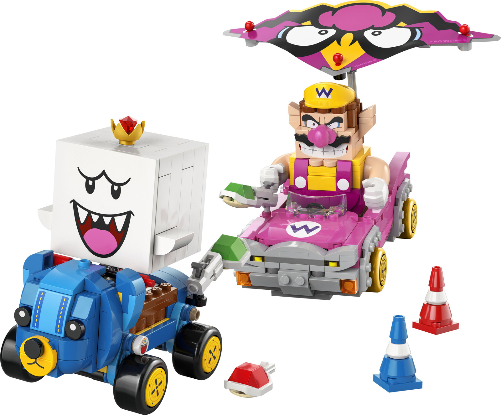 Lego Super Mario 72038 Mario Kart Wario i King Boo