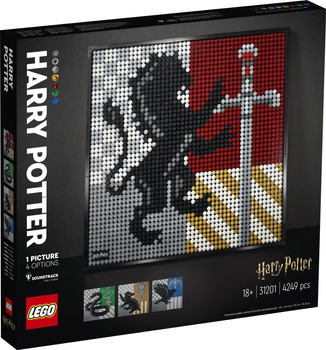 LEGO Art  Harry Potter™ Herby Hogwartu 31201
