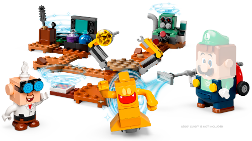 LEGO SUPER MARIO Zestaw rozszerzający Laboratorium w rezydencji Luigiego™ i Poltergust 71397