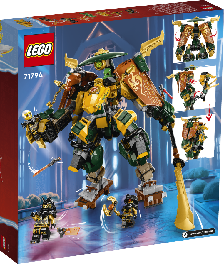 LEGO NINJAGO Drużyna mechów ninja Lloyda i Arina 71794