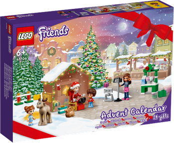 LEGO ADVENT CALENDAR Kalendarz adwentowy LEGO® Friends 41706