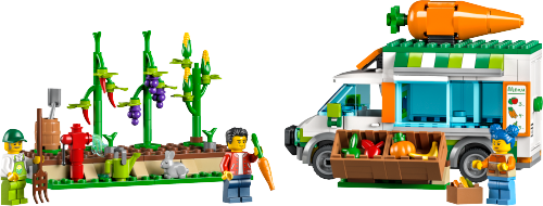 LEGO CITY Furgonetka na targu 60345