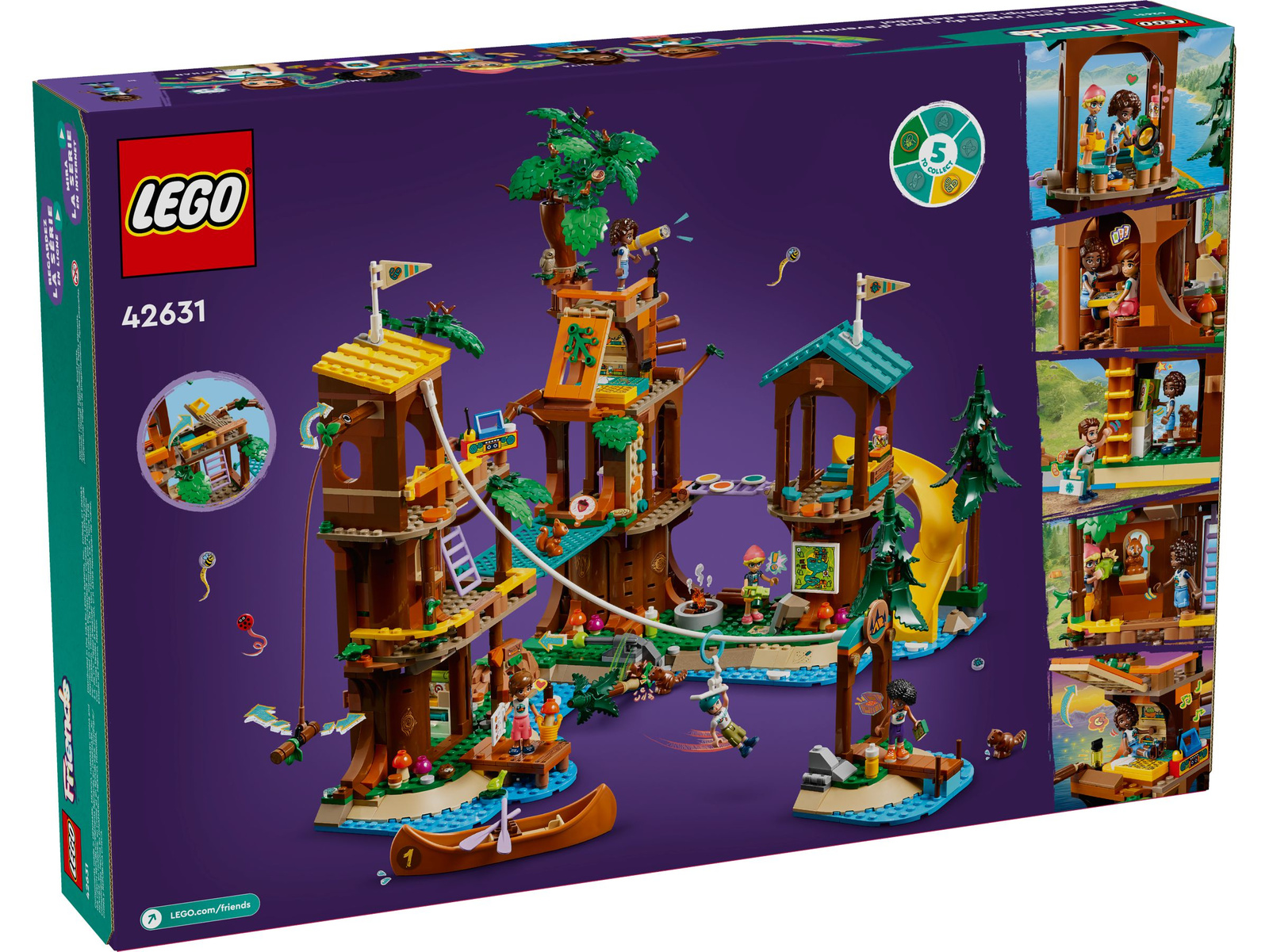 Lego Friends 42631 Domek na drzewie na obozie kempingowym