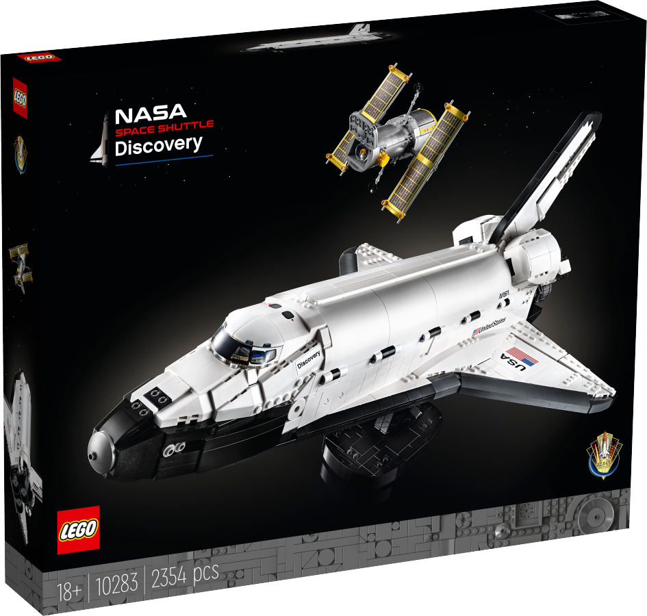 LEGO ICONS Wahadłowiec Discovery NASA 10283