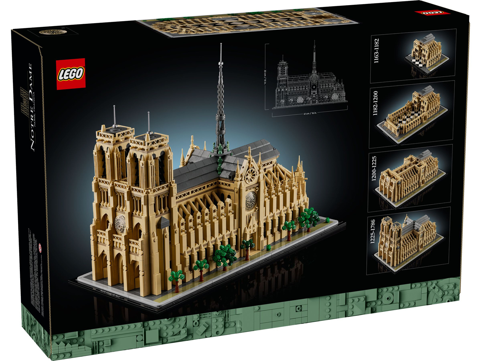 Lego Architecture 21061 Notre-Dame w Paryżu