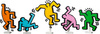 Lego Art 31216 Keith Haring tańczące postacie
