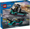 LEGO CITY Samochód wyścigowy i laweta 60406
