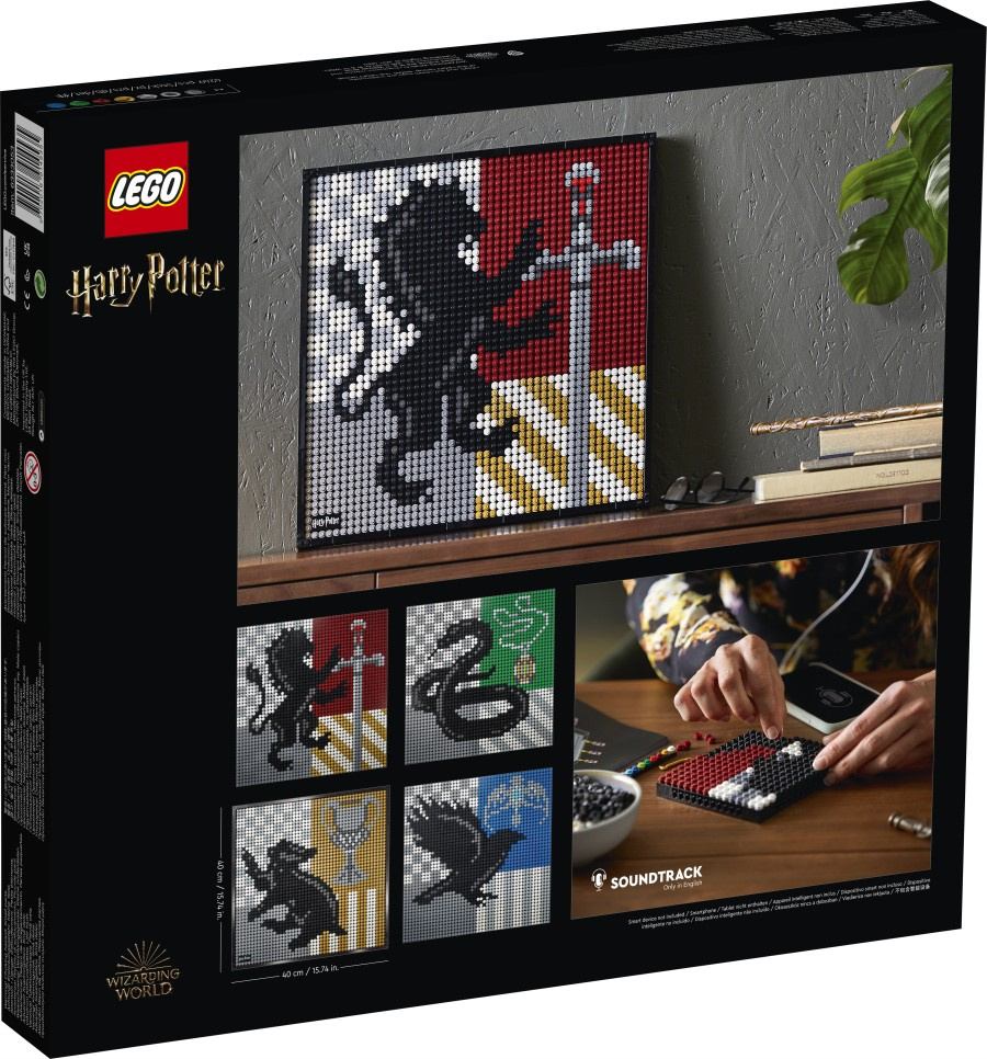 LEGO Art  Harry Potter™ Herby Hogwartu 31201