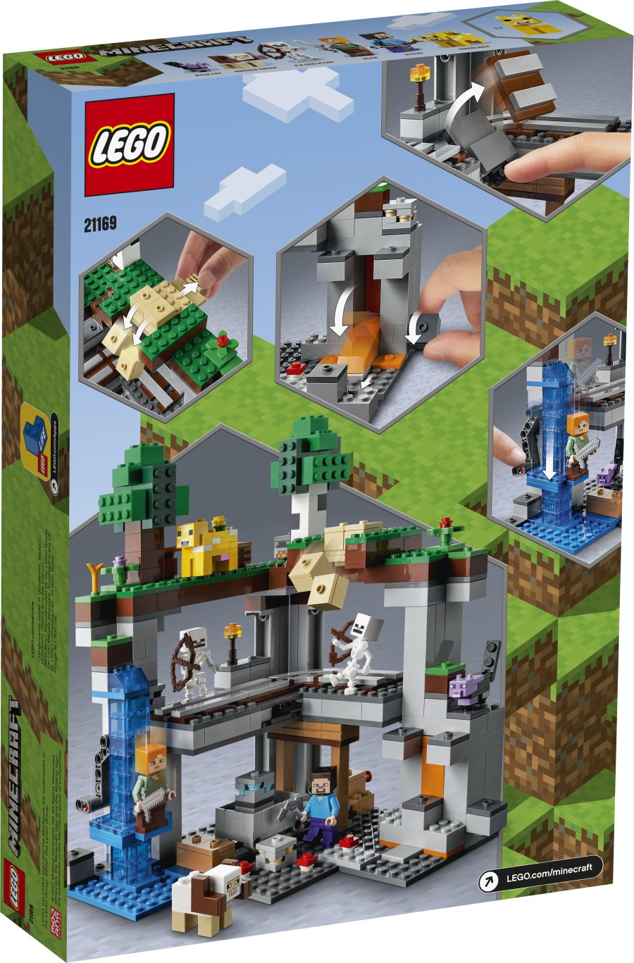 LEGO MINECRAFT  Pierwsza przygoda  21169