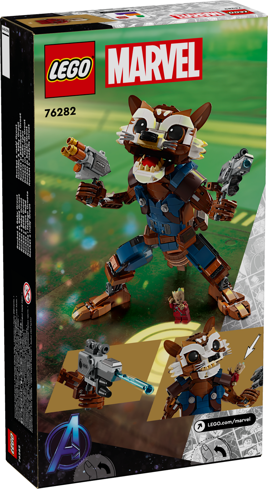 LEGO MARVEL Rocketa i Małego Groota 76282