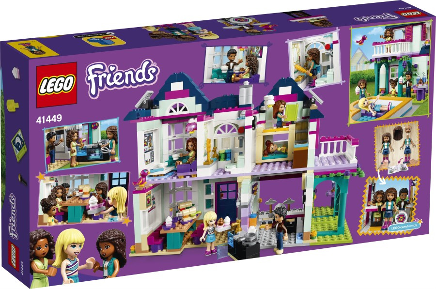 LEGO FRIENDS  Dom rodzinny Andrei 41449