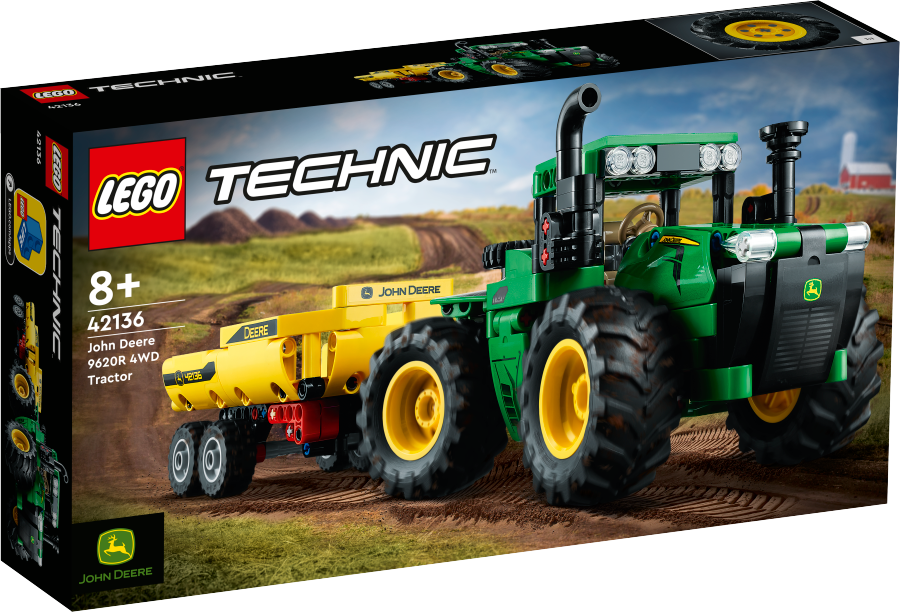 LEGO TECHNIC Traktor John Deere 9620R 4WD 42136