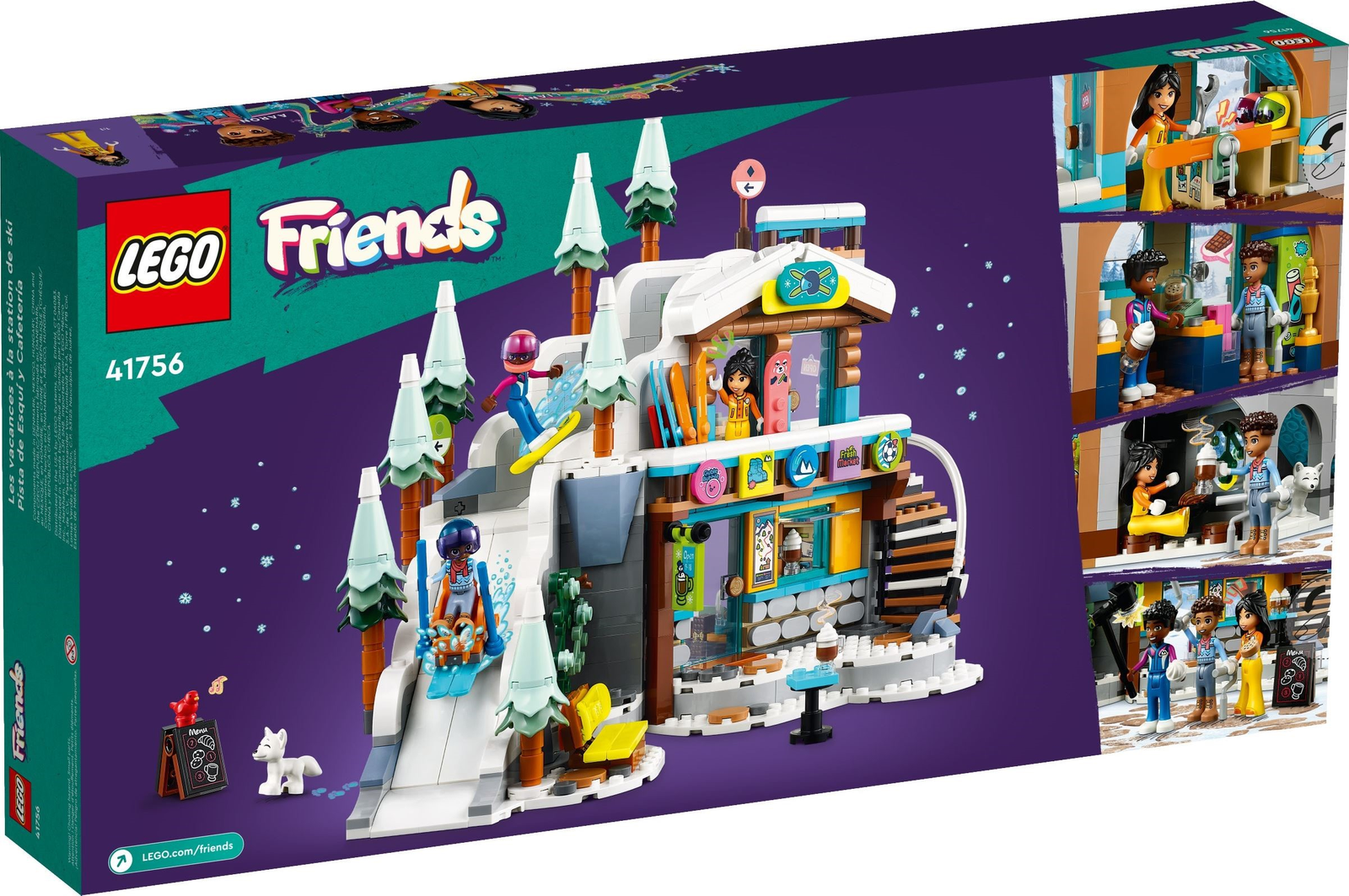 LEGO FRIENDS Stok narciarski i kawiarnia 41756