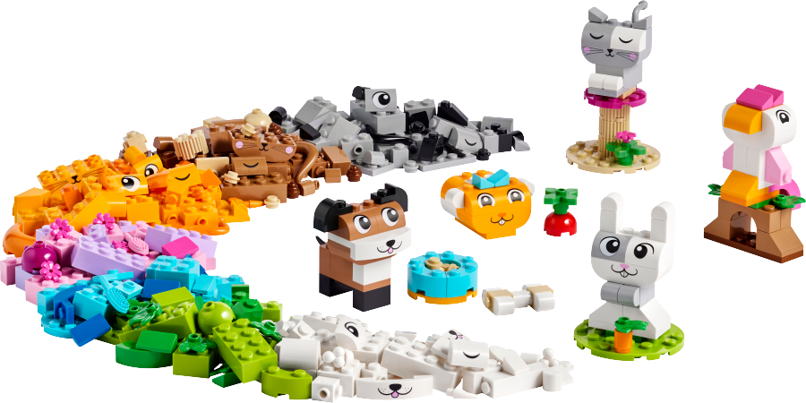LEGO CLASSIC Kreatywne zwierzątka 11034