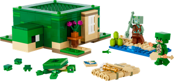 LEGO MINECRAFT Domek na plaży żółwi 21254