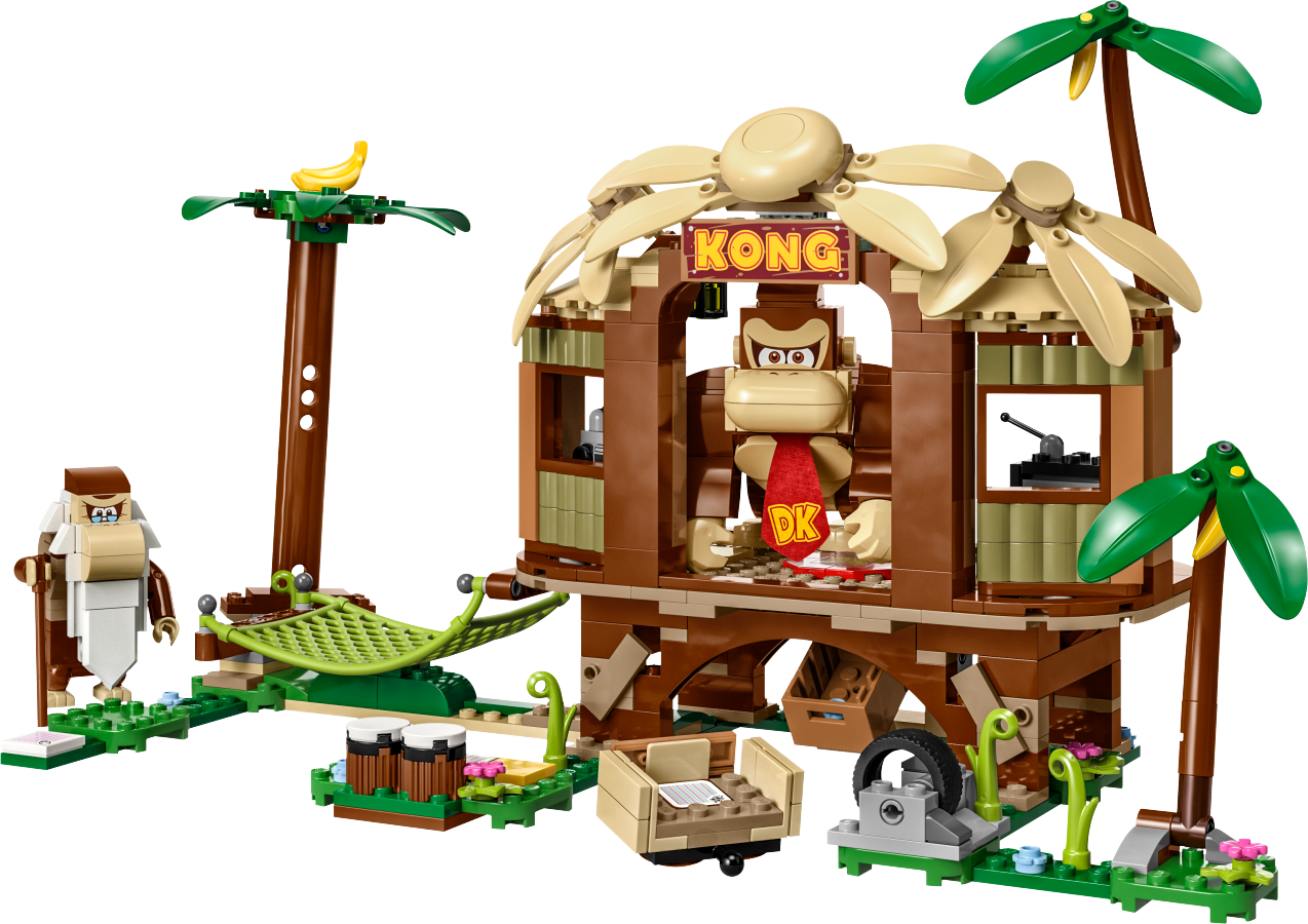 LEGO MARIO Domek na drzewie Donkey Konga — zestaw rozszerzający 71424