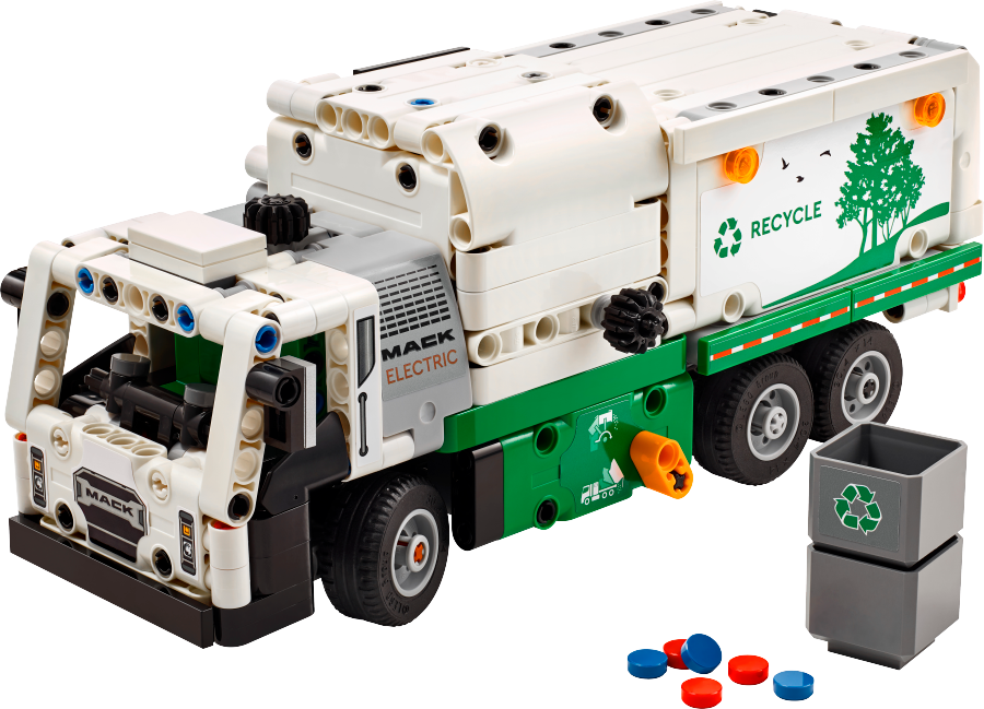 LEGO TECHNIC Śmieciarka Mack® LR Electric 42167