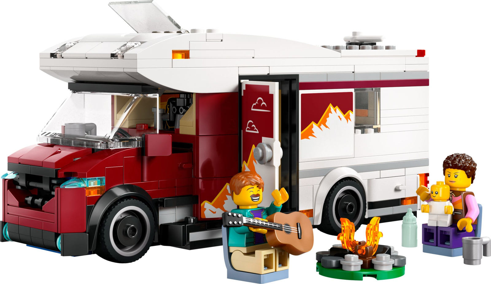 Lego City 60454 Wakacyjny kamper pełen przygód