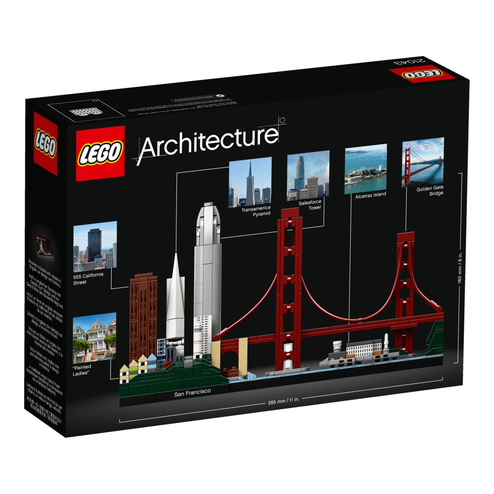 LEGO ARCHITECTURE  SAN FRANCISCO 21043
