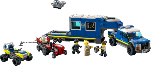 LEGO CITY Mobilne centrum dowodzenia policji 60315