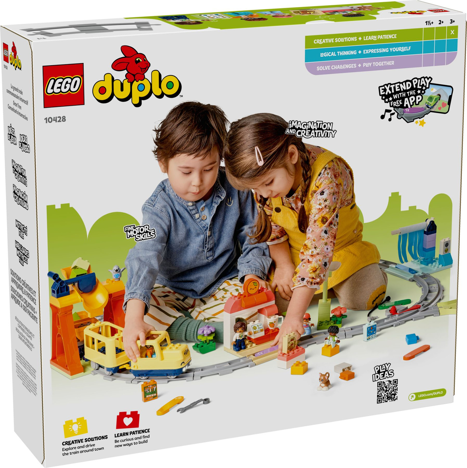 Lego Duplo 10428 Duży interaktywny pociąg miejski