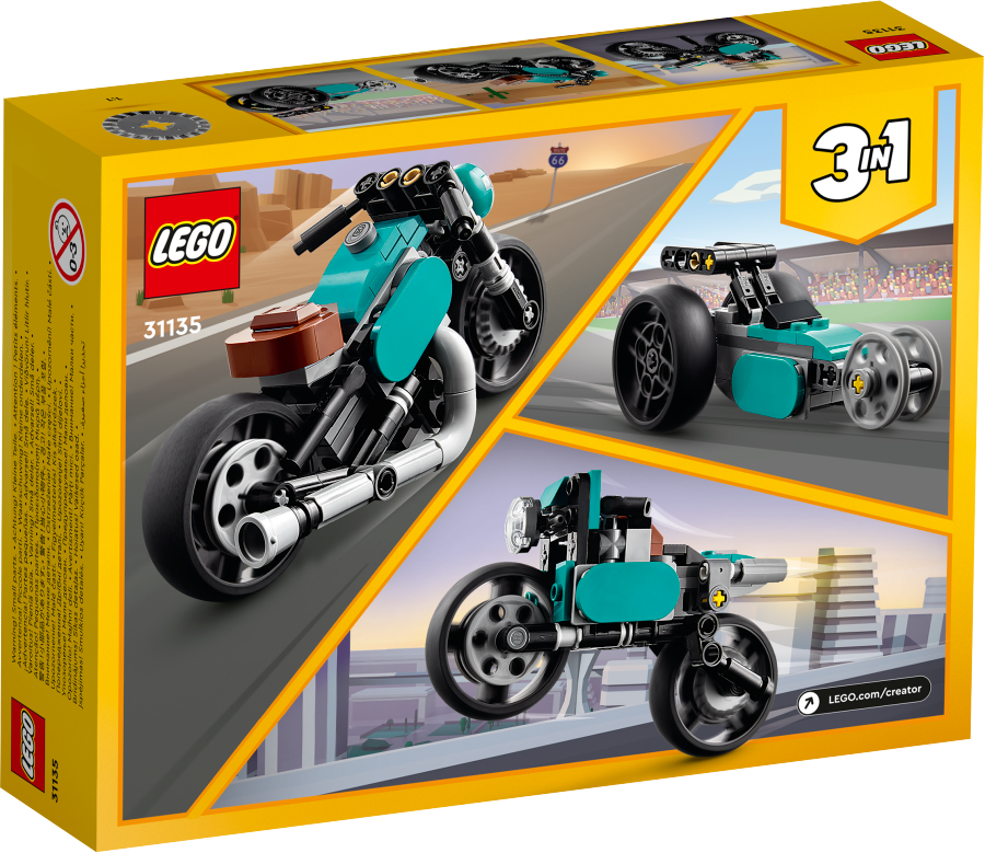 LEGO CREATOR Motocykl vintage 31135