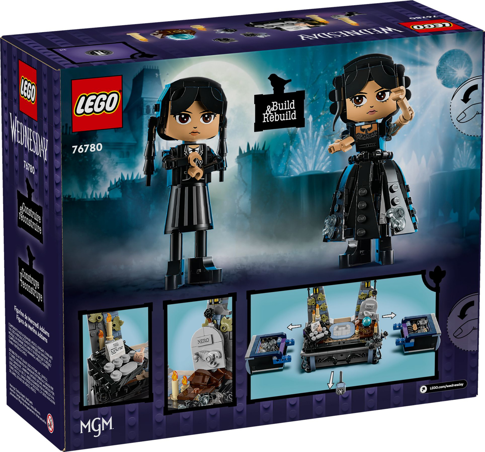 Lego Wednesday 76780 Figurka Wednesday Addams