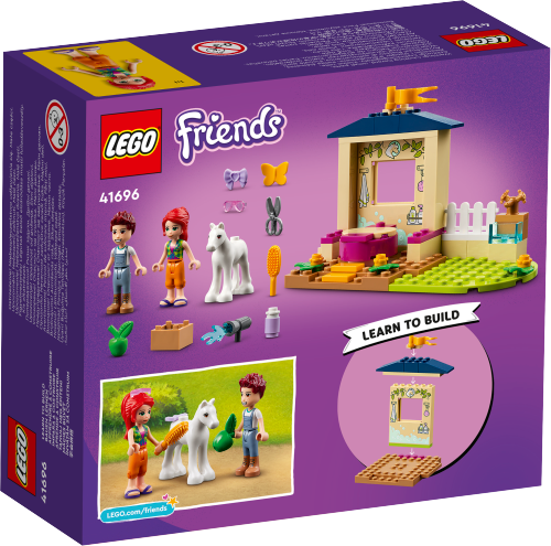 LEGO FRIENDS Kąpiel dla kucyków w stajni 41696