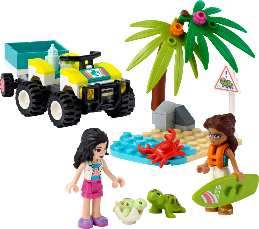 LEGO FRIENDS Pojazd do ratowania żółwi 41697