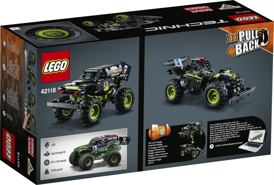 LEGO TECHNIC  Monster Jam Grave Digger 42118