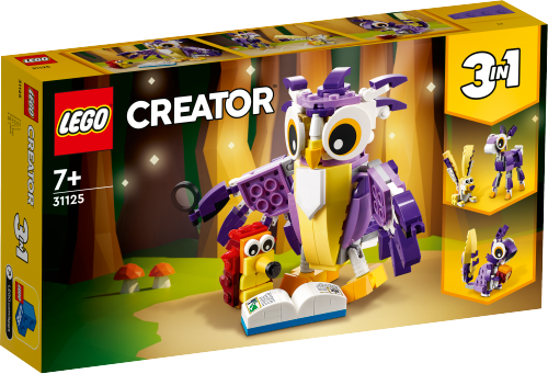 LEGO CREATOR  Fantastyczne leśne stworzenia 31125