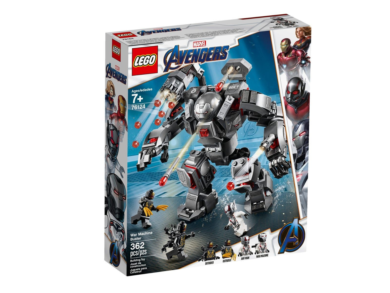 LEGO Super Heroes 76124 Pogromca War Machine