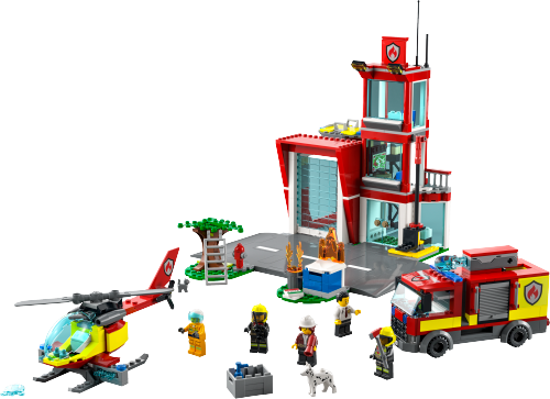 LEGO CITY Remiza strażacka 60320